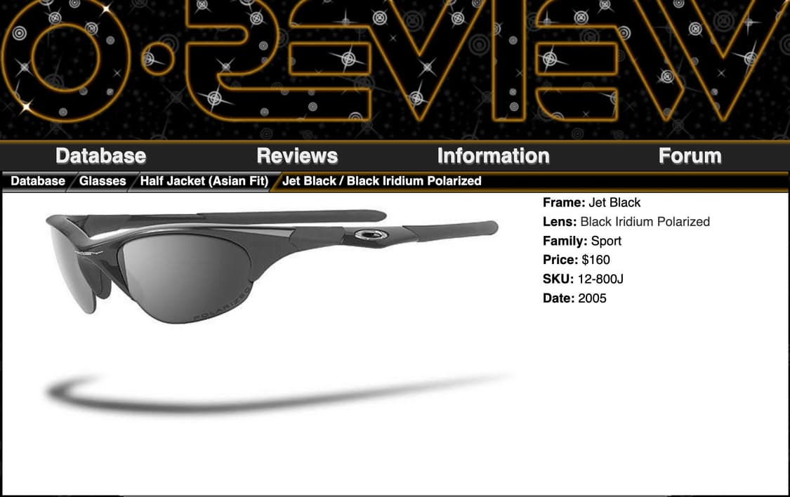 오클리 하프자켓 1.0 아시안핏 편광렌즈 상품이미지2