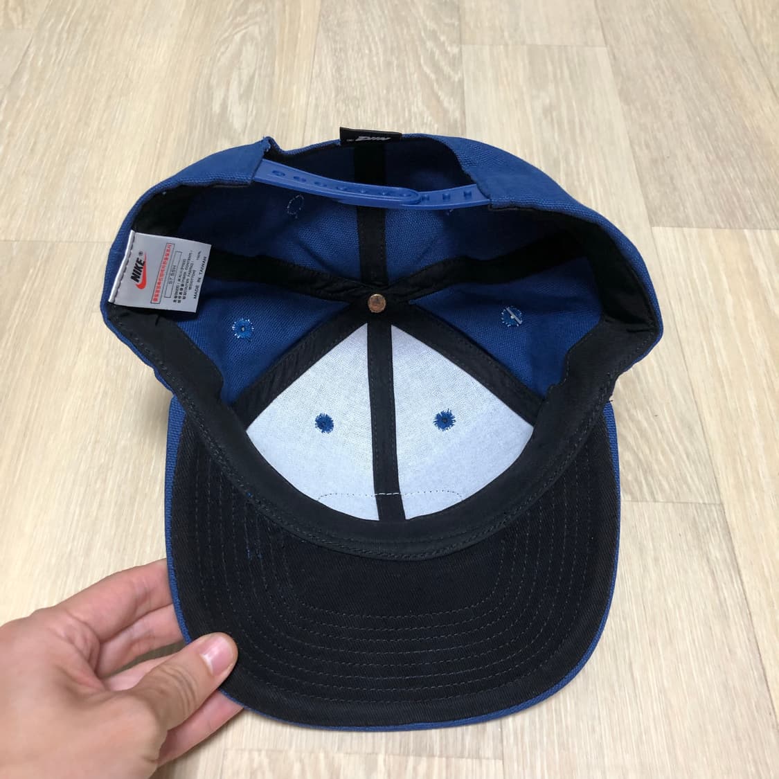 (ONE SIZE) 새상품 90's 나이키 데드스탁 옥스포드 스우시 스냅 상품이미지10