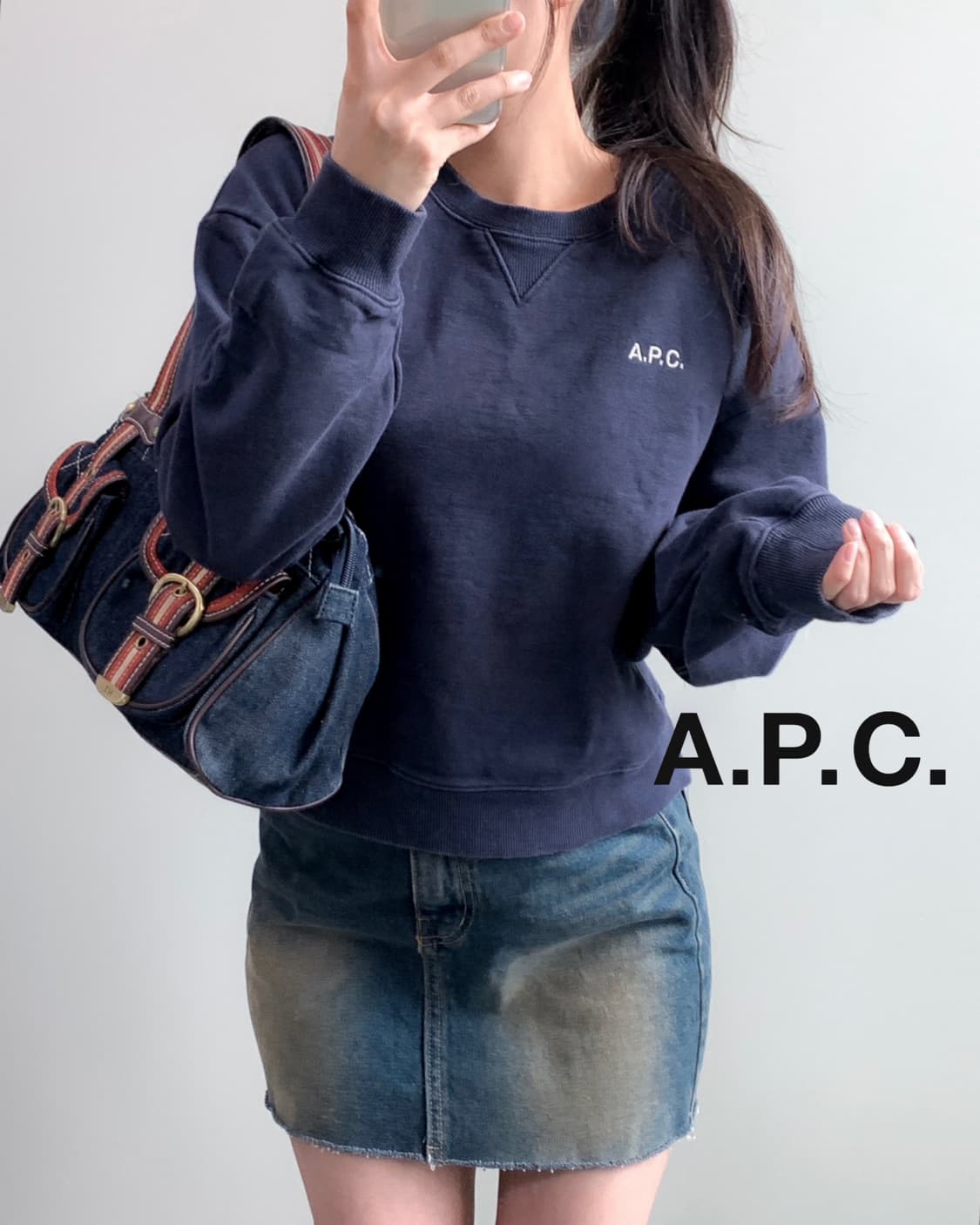 A.P.C 아페쎄 맨투맨 상품이미지1
