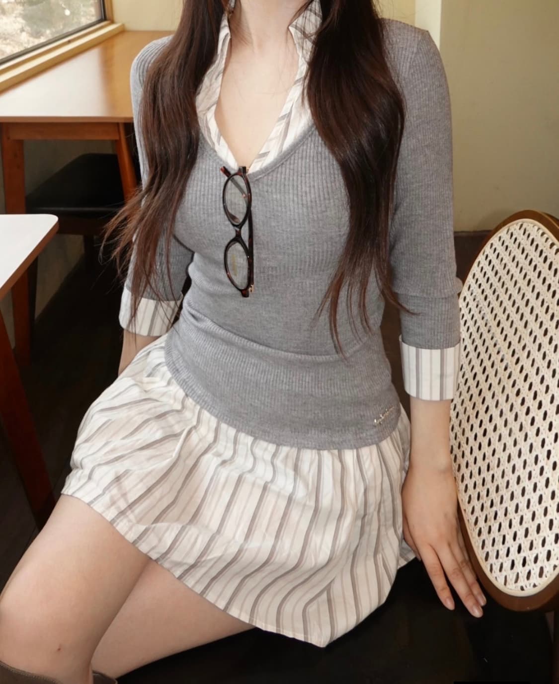 아워캐비넷 dolls layered ops 상품이미지2