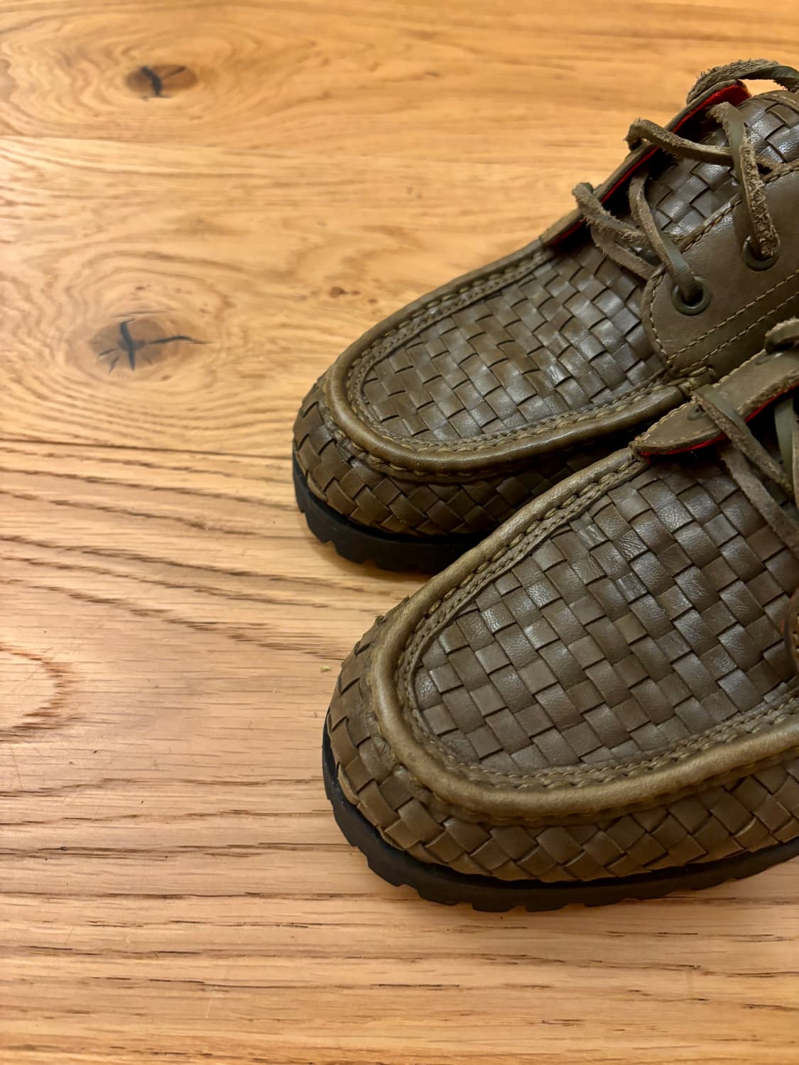 슈프림 x 팀버랜드 우븐레더슈즈 상품이미지2