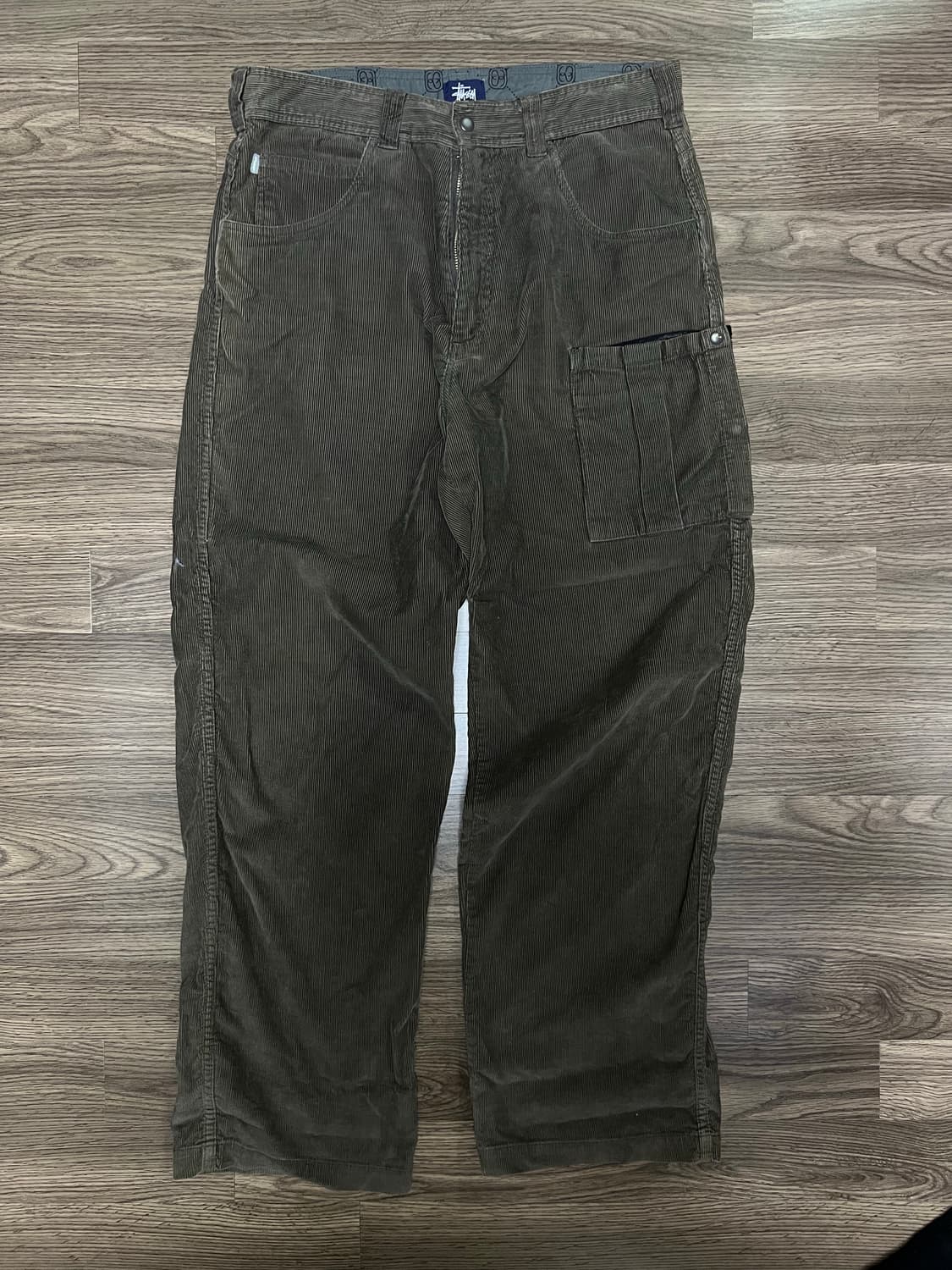 90s 올드 스투시 코듀로이 팬츠 상품이미지1