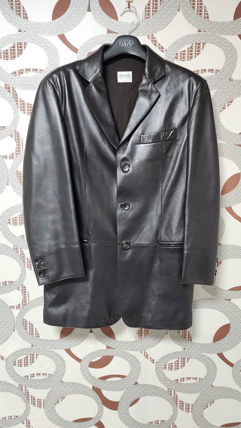 아르마니 꼴레지오니 레더 자켓 상품이미지6