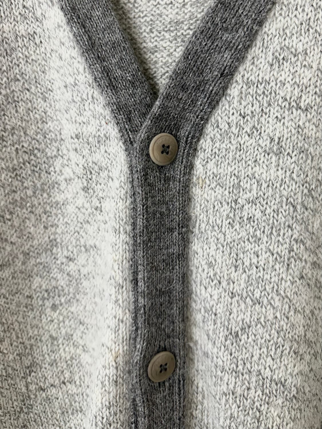 1995 아이스버그 x 톰&제리 울 니트 가디건 상품이미지3