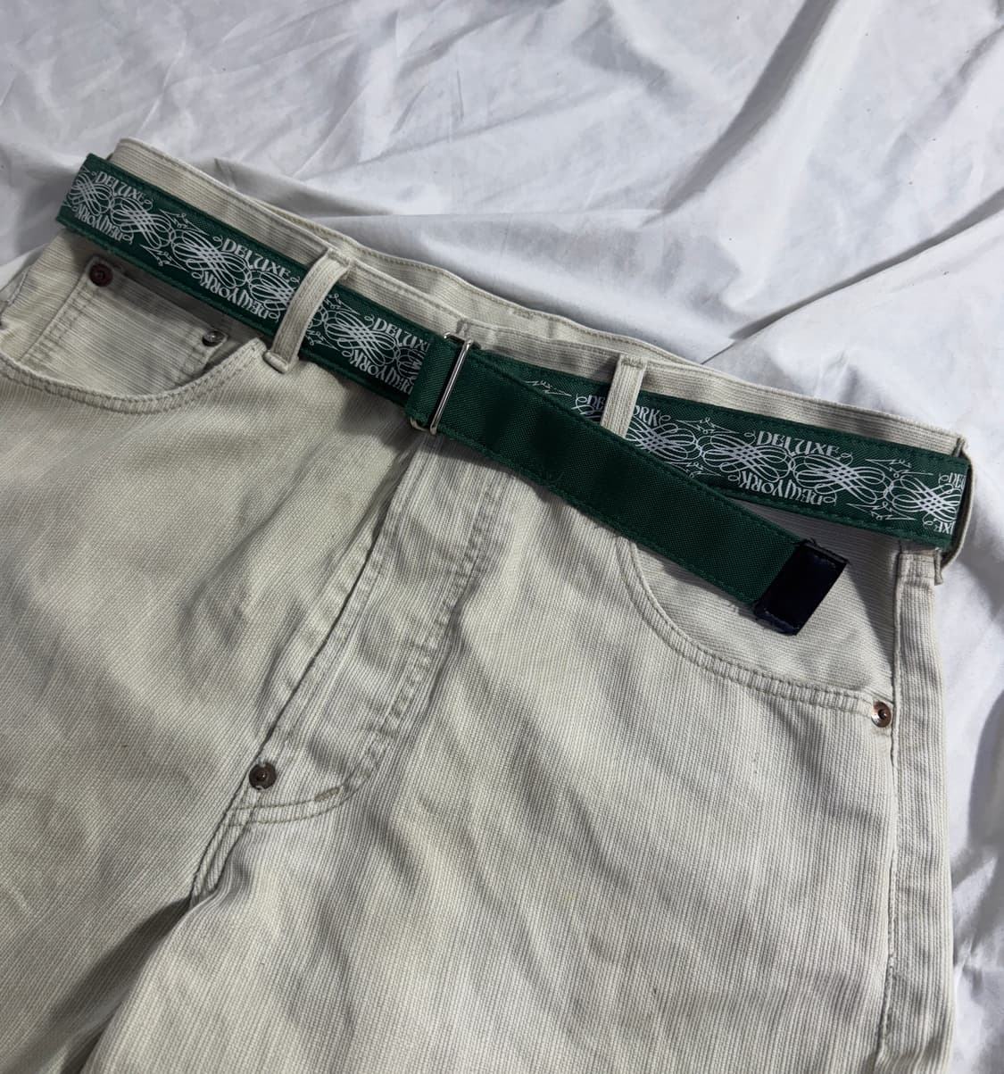 빈티지 트라이벌 캔버스 벨트 상품이미지1