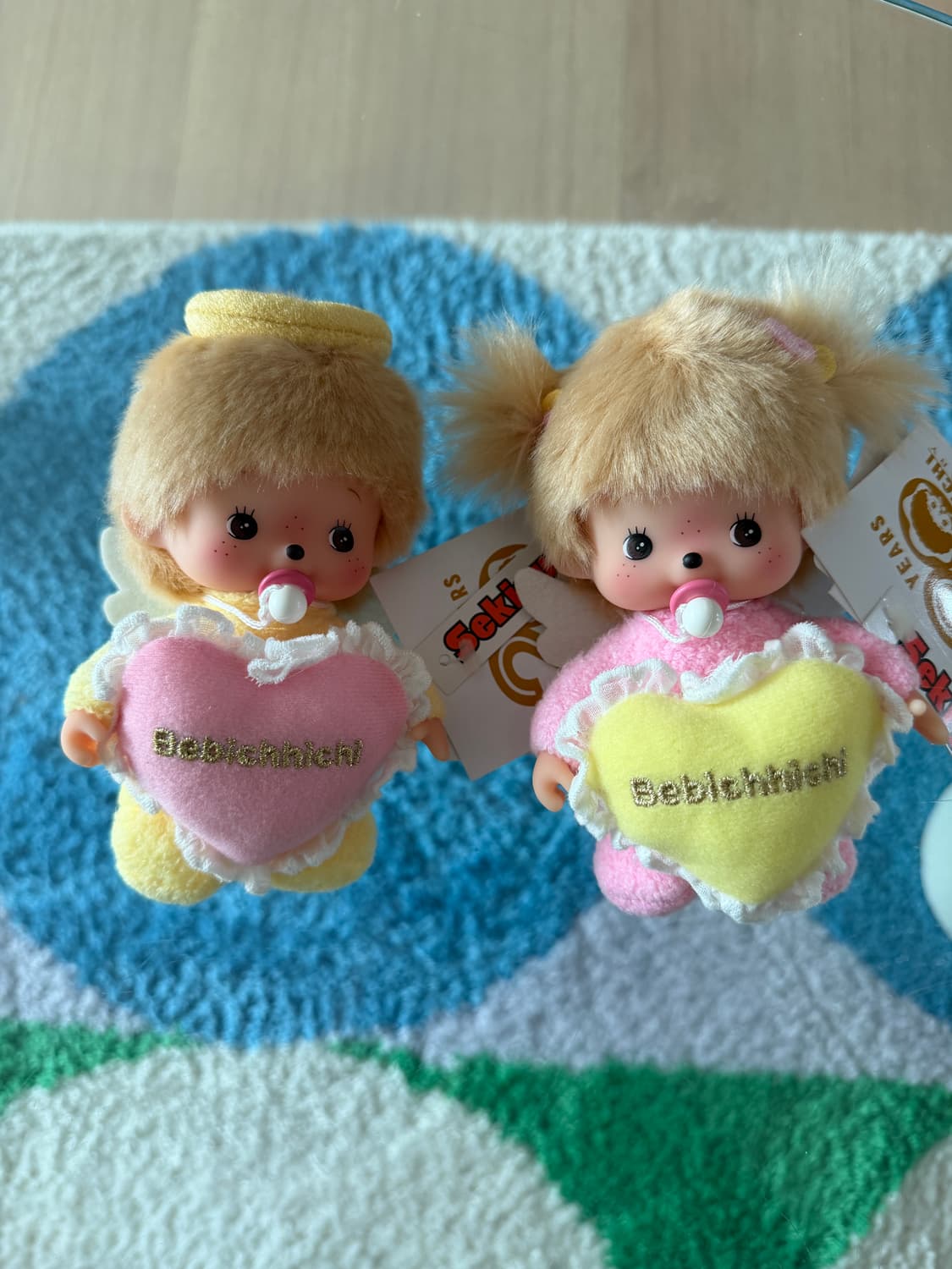 몬치치 베베치치 50주년 러브 해피 엔젤 천사 남/여 세트 상품이미지1