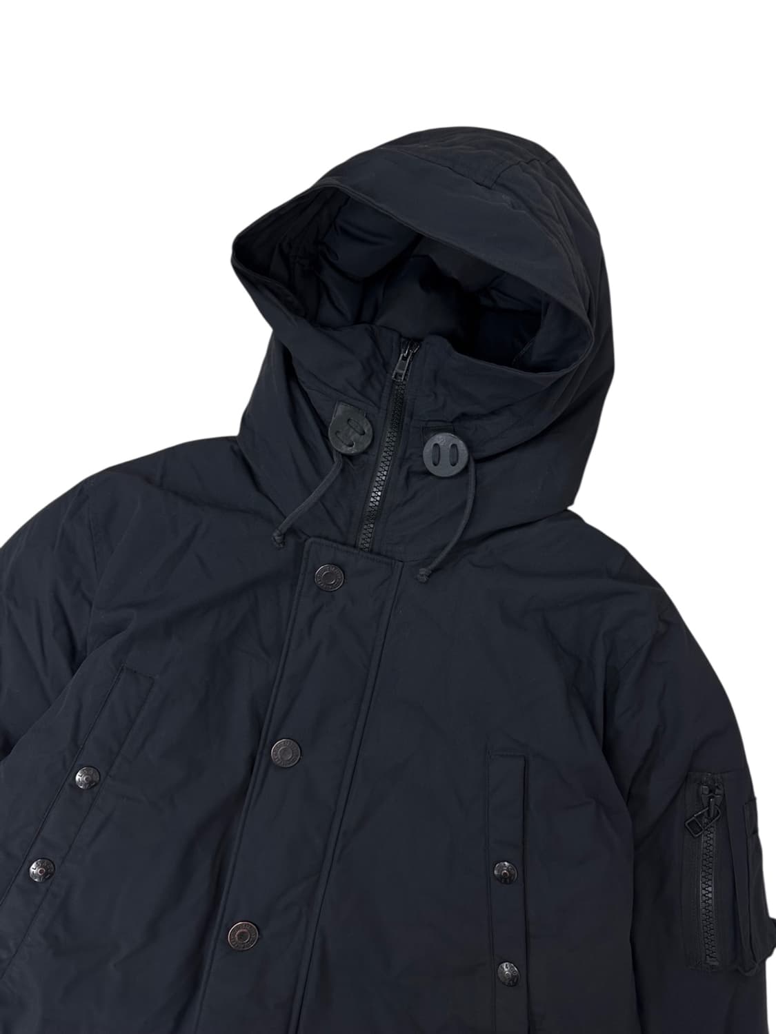 리바이스 덕다운 카라코람 야상패딩 블랙 (L) 상품이미지2