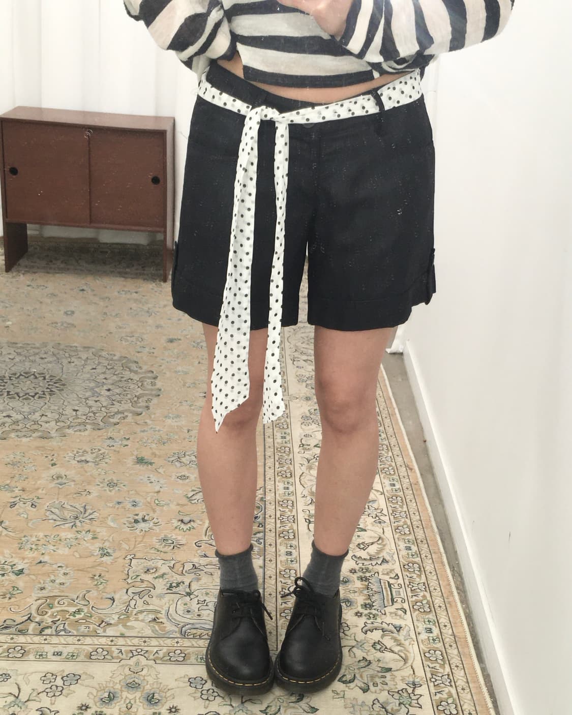 블랙 숏팬츠 상품이미지1