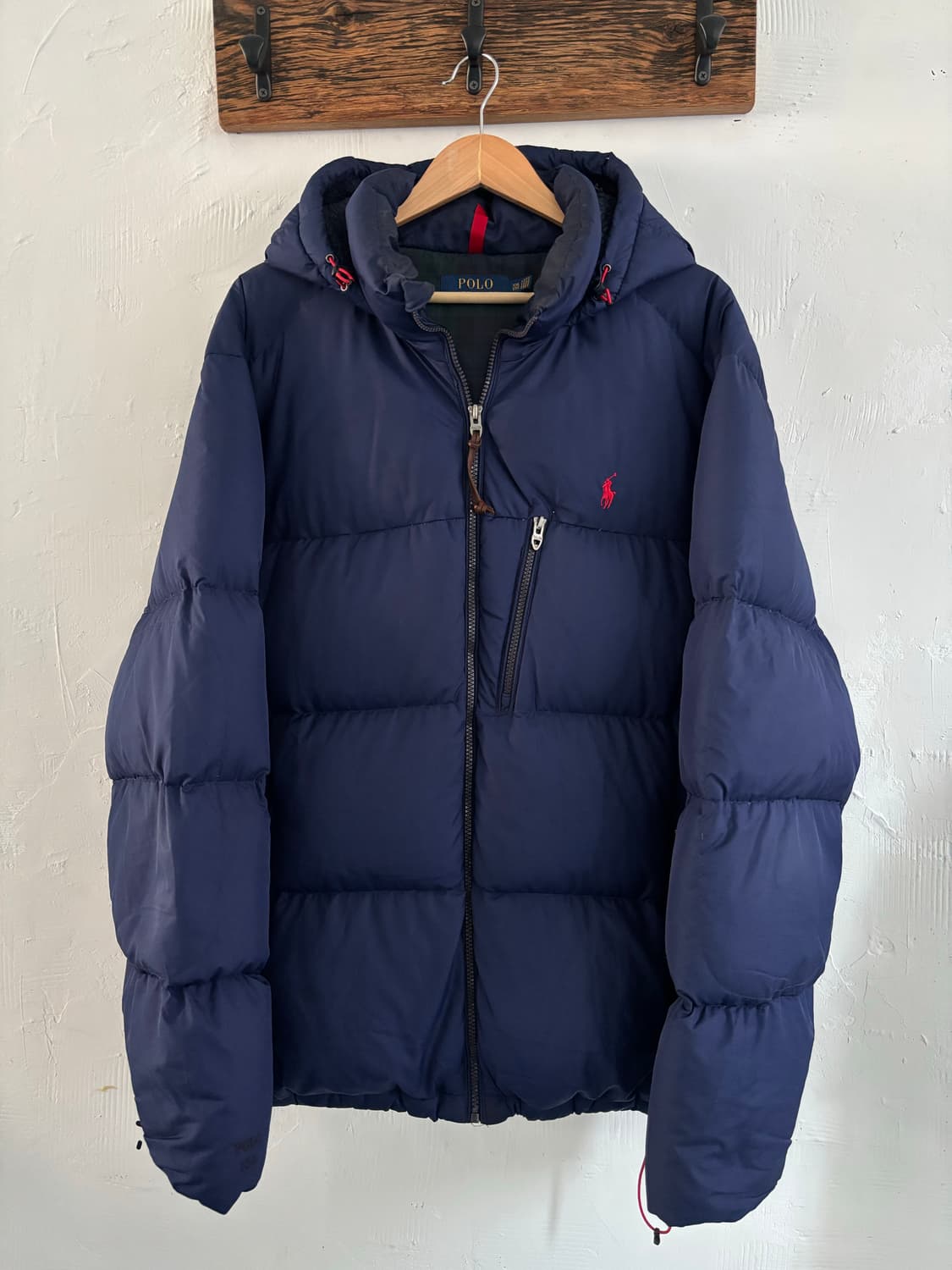 Polo 폴로 랄프로렌 신형 레드포니 네이비컬러 다운 패딩자켓 상품이미지2