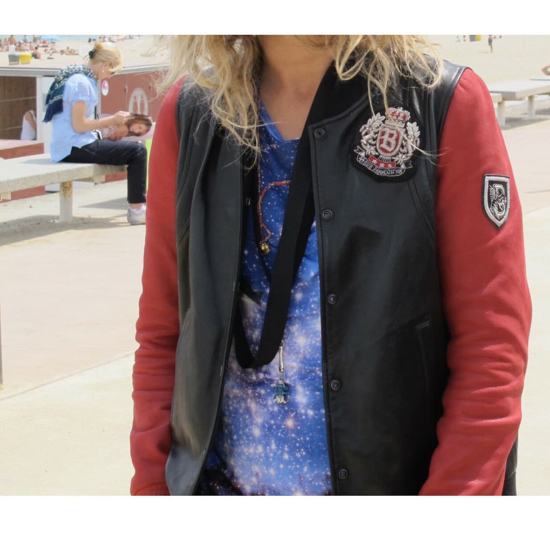 발망 SS11 데카르넹 풀레더 바시티 자켓 상품이미지5