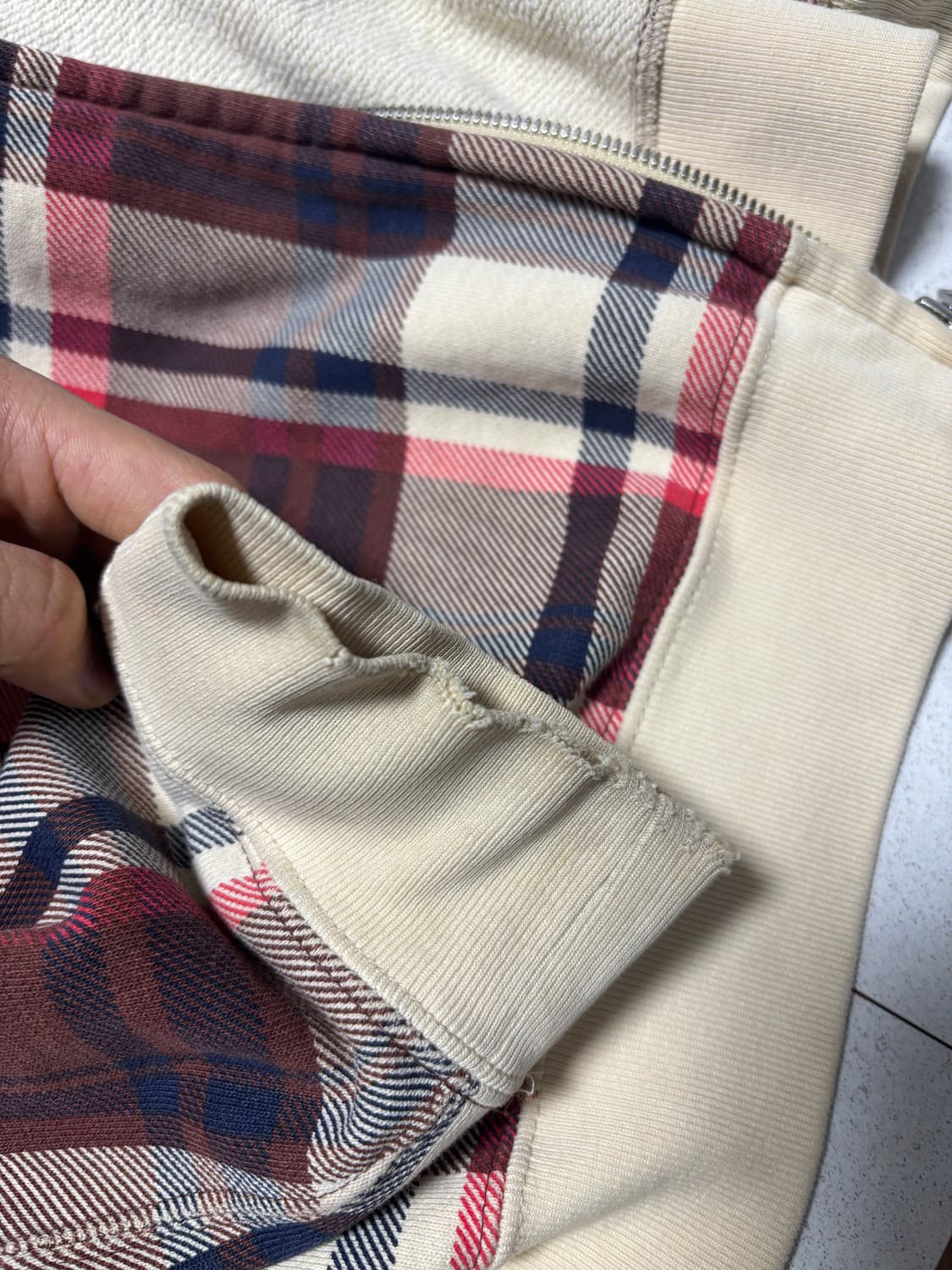 베이프 체크 샤크후드 상품이미지9