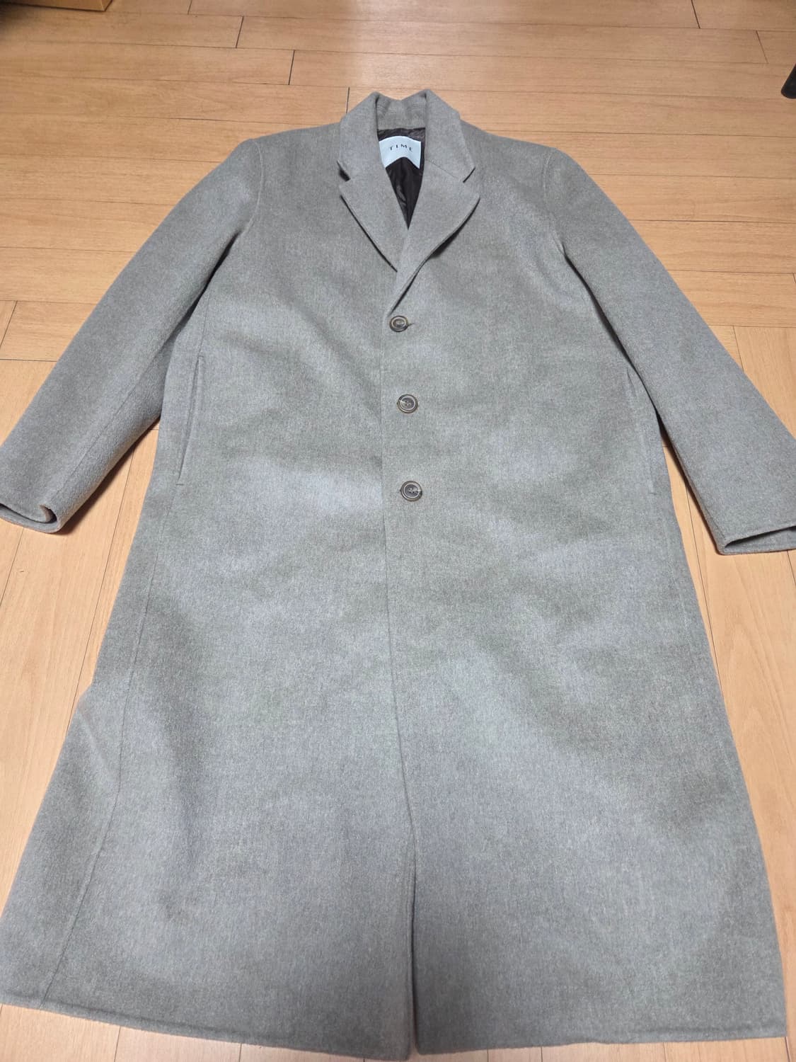 TIME 타임 남성 캐시미어 코트 105 상품이미지1