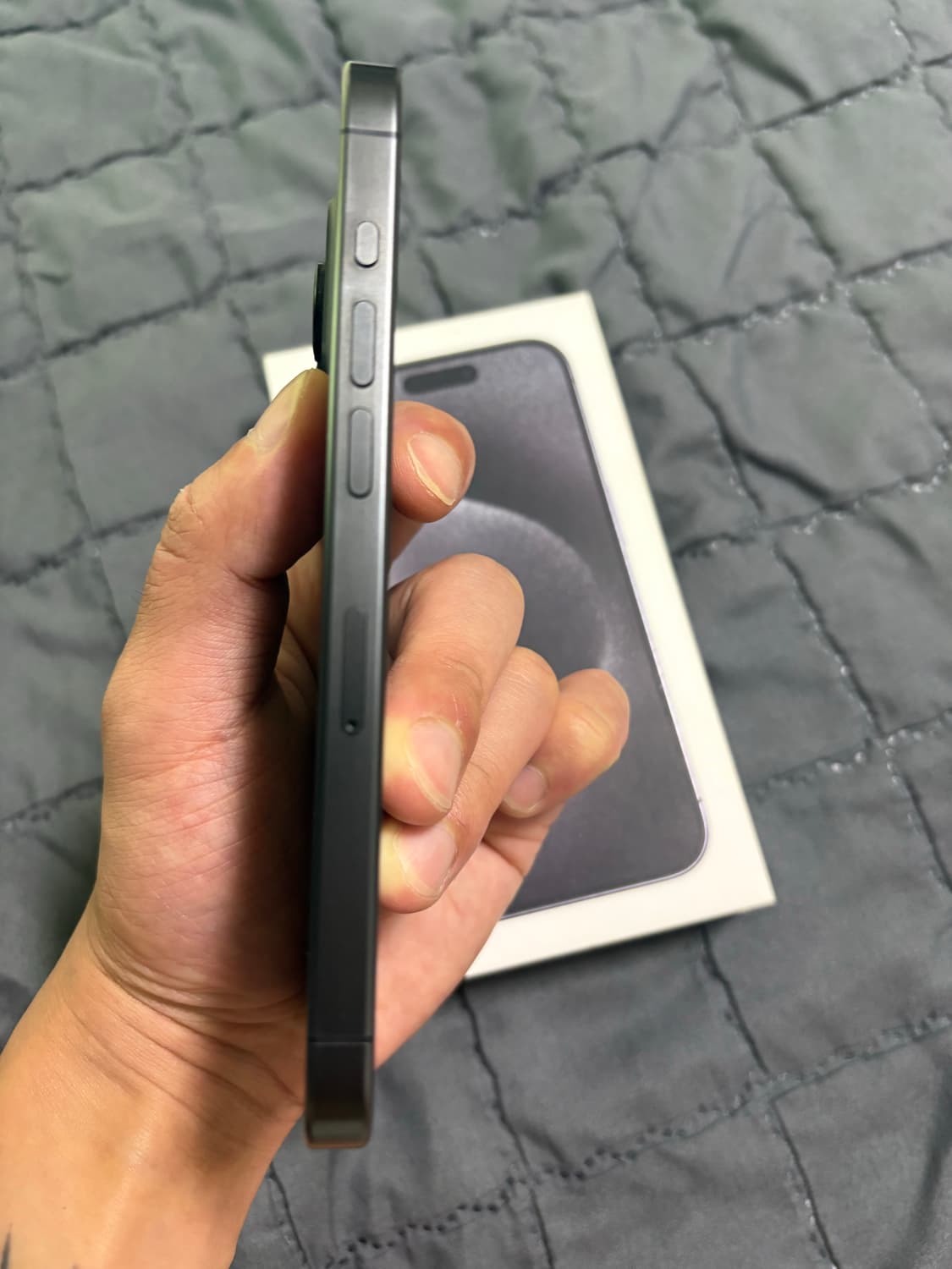 아이폰15pro 블랙티타늄 128g 상품이미지7
