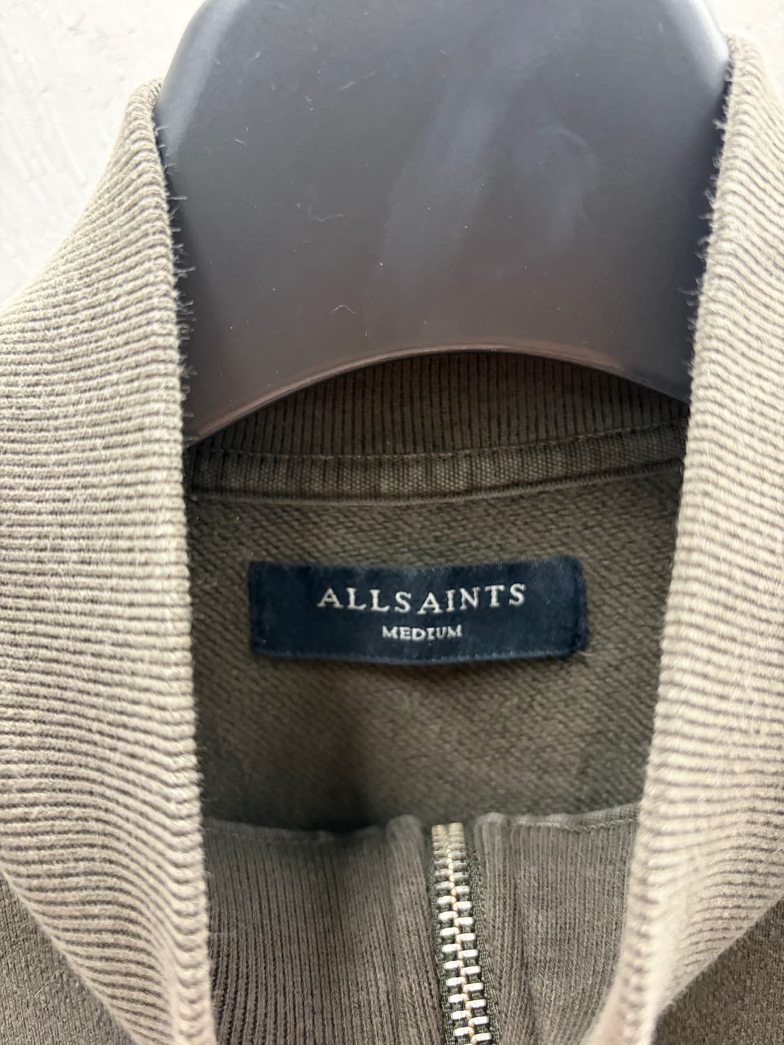 올세인츠 Raven 하프집업 M 상품이미지4