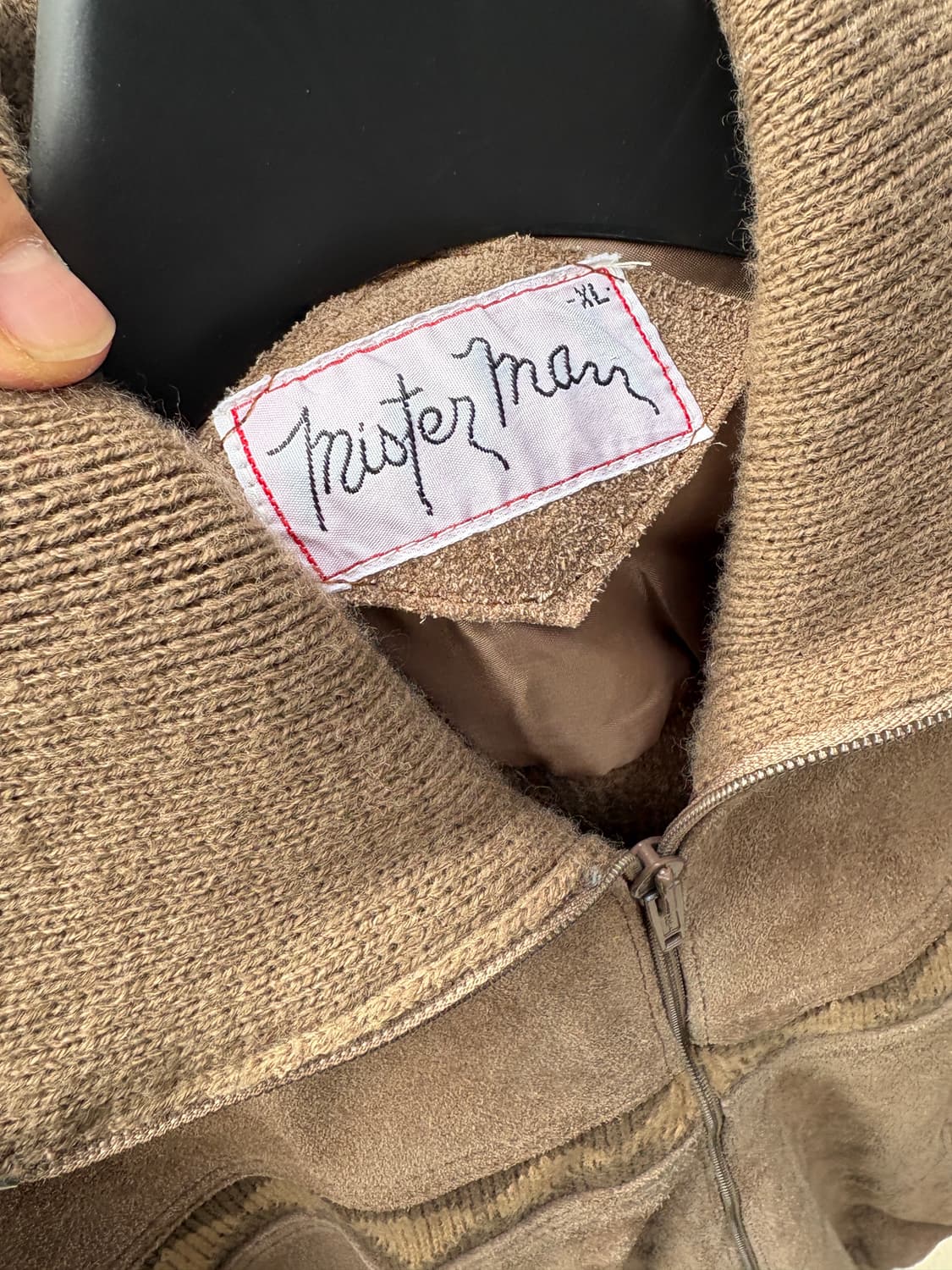 70‘s 스웨이드 패널 가디건 상품이미지4