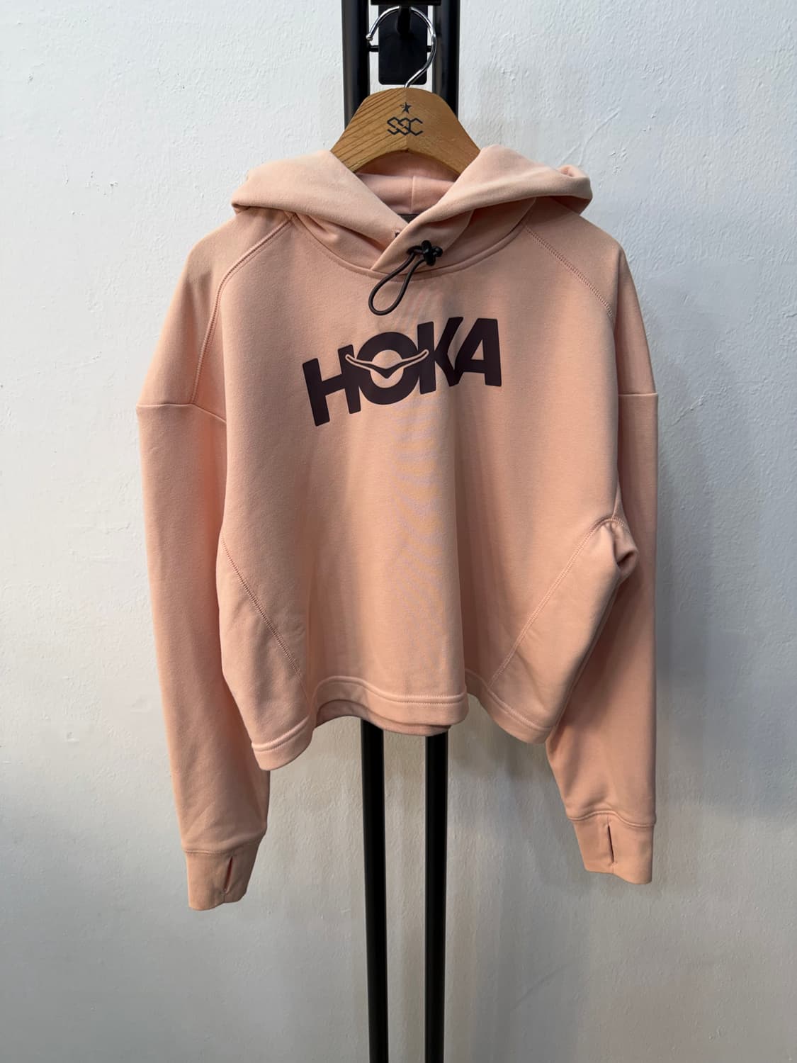 정품) 호카 HOKA 여성 오버핏 후드티 XS 상품이미지1