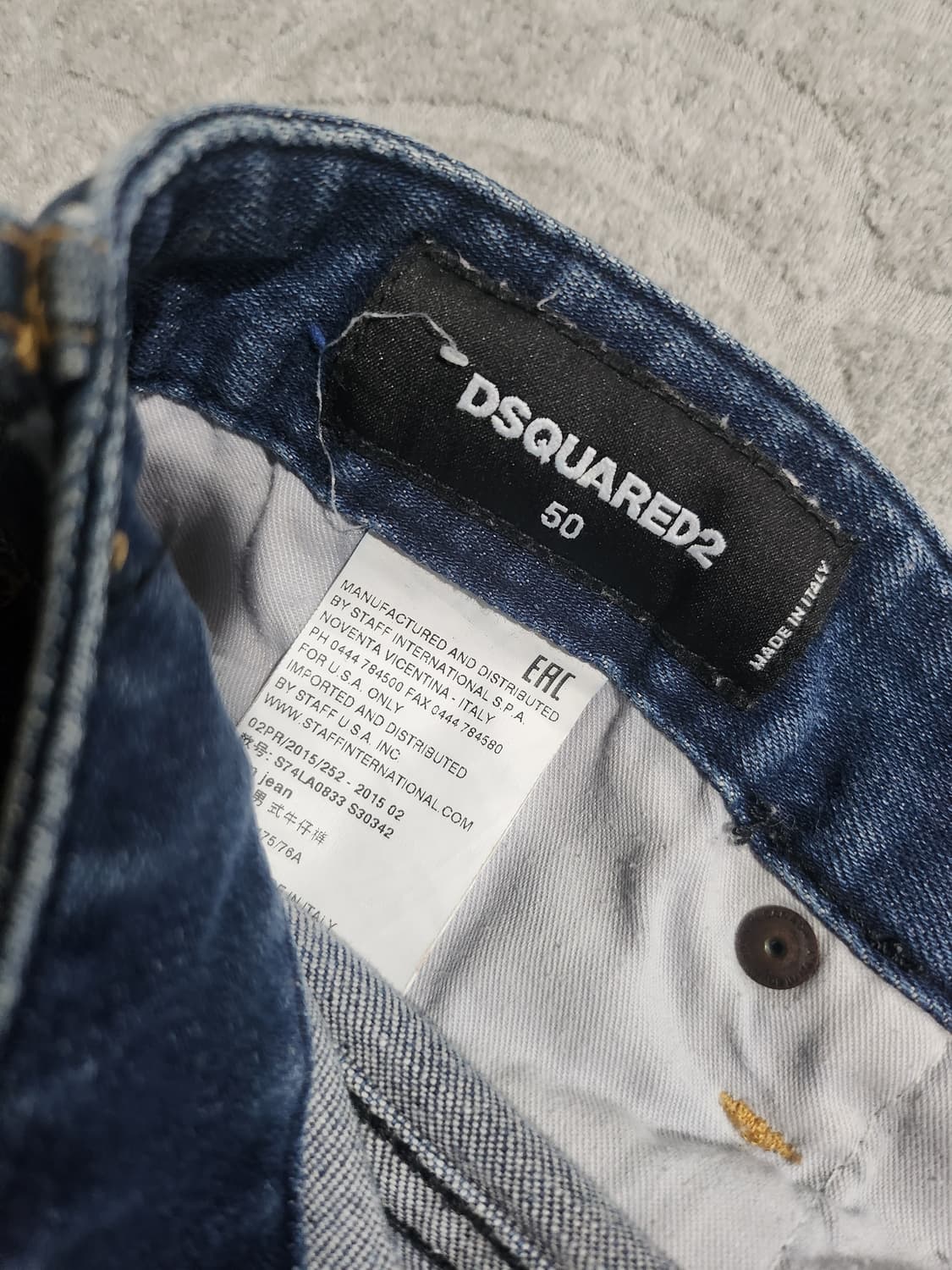 *디스퀘어드2(Dsquared2) 슬림 데님 팬츠-34 상품이미지8