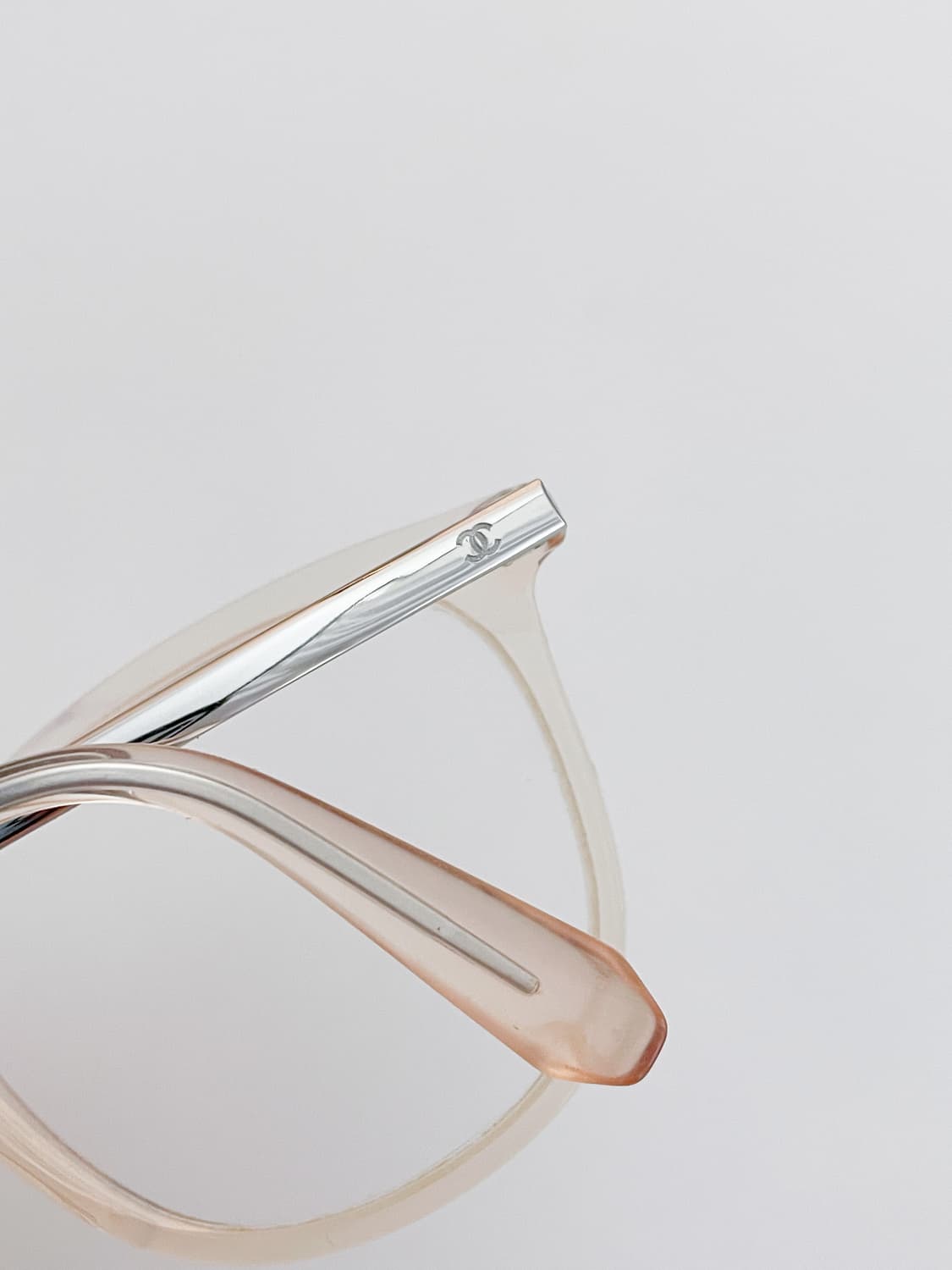 샤넬 클리어 투명 안경 안경테빈티지 상품이미지5