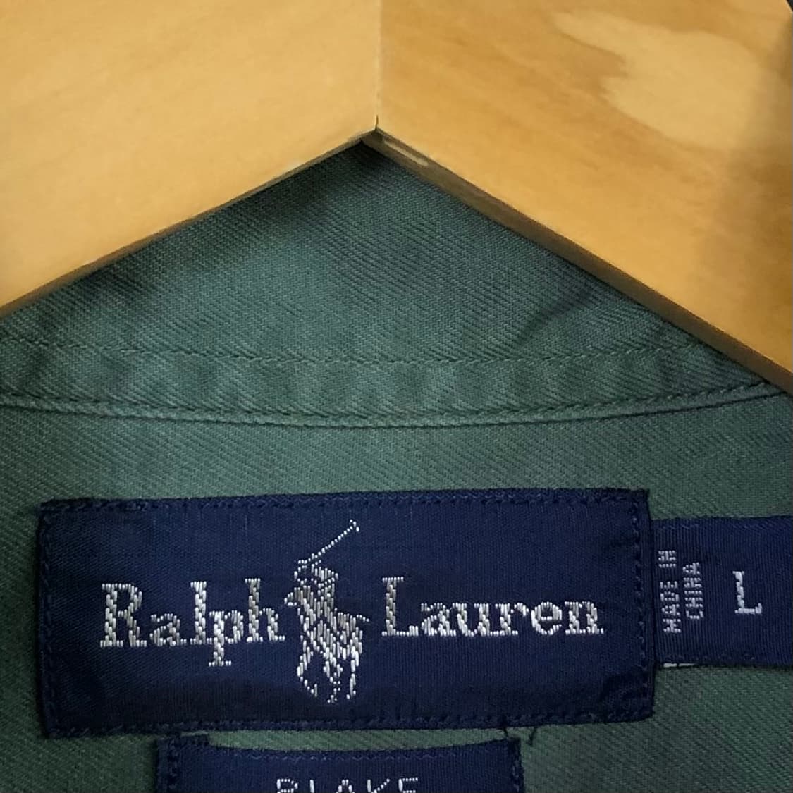 L 폴로 솔리드코튼 셔츠 상품이미지3