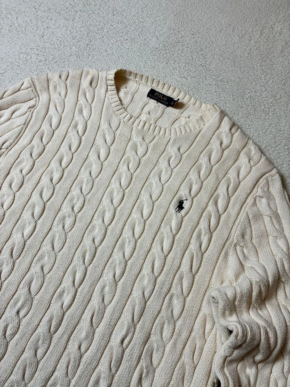 폴로 랄프로렌 케이블 시그니처 로고 니트 PN7321 상품이미지2