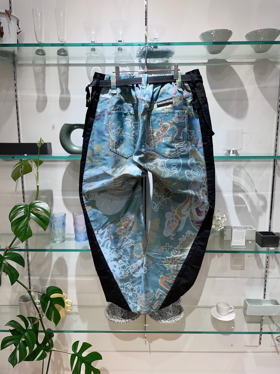 바디송 rejqmilt black pants 상품이미지2