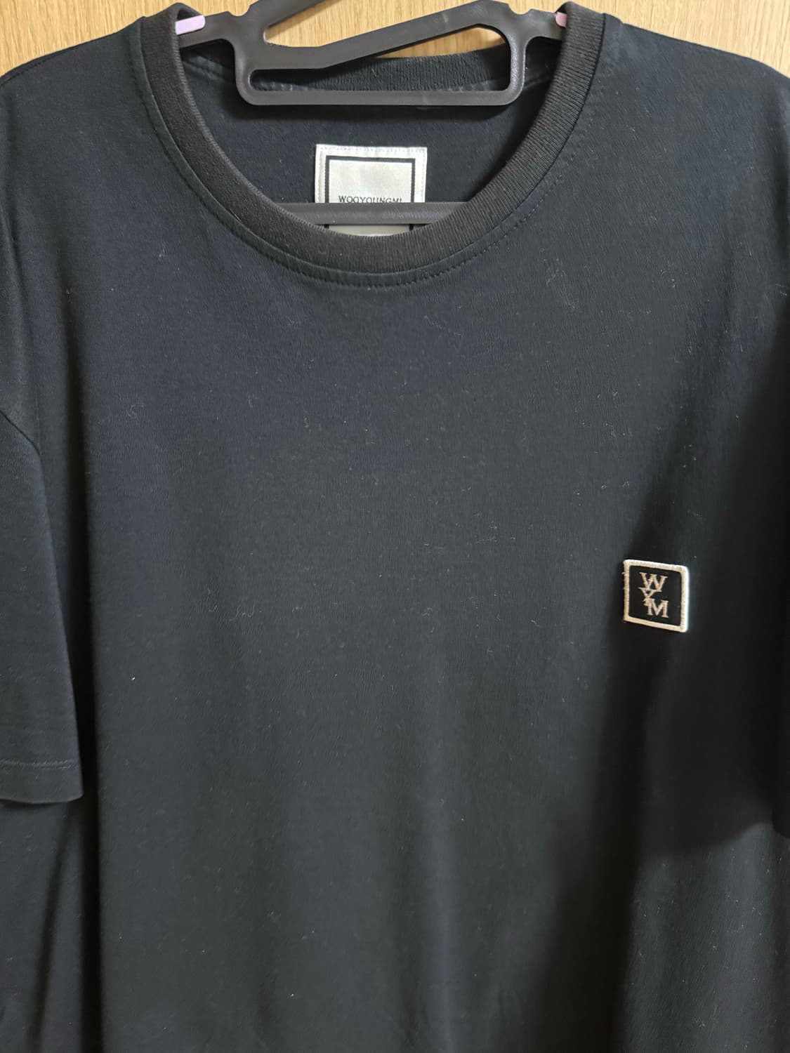 우영미 23SS 백로고 반팔 52사이즈 상품이미지1