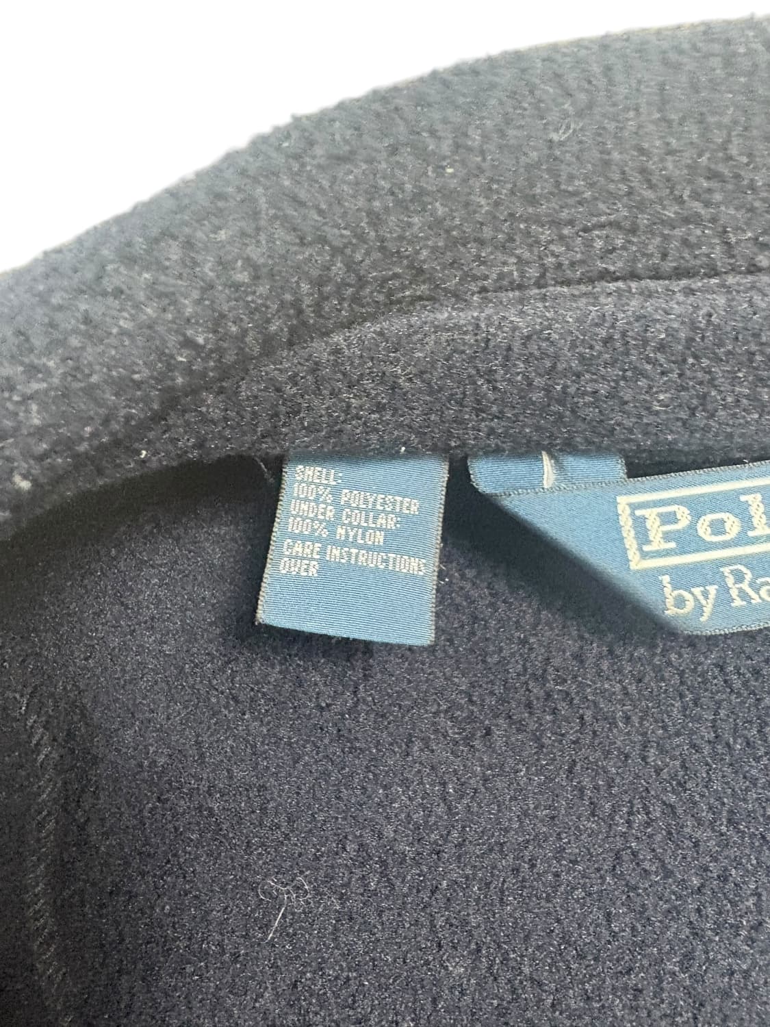 폴로 랄프로렌 플리스 집업 네이비 상품이미지6