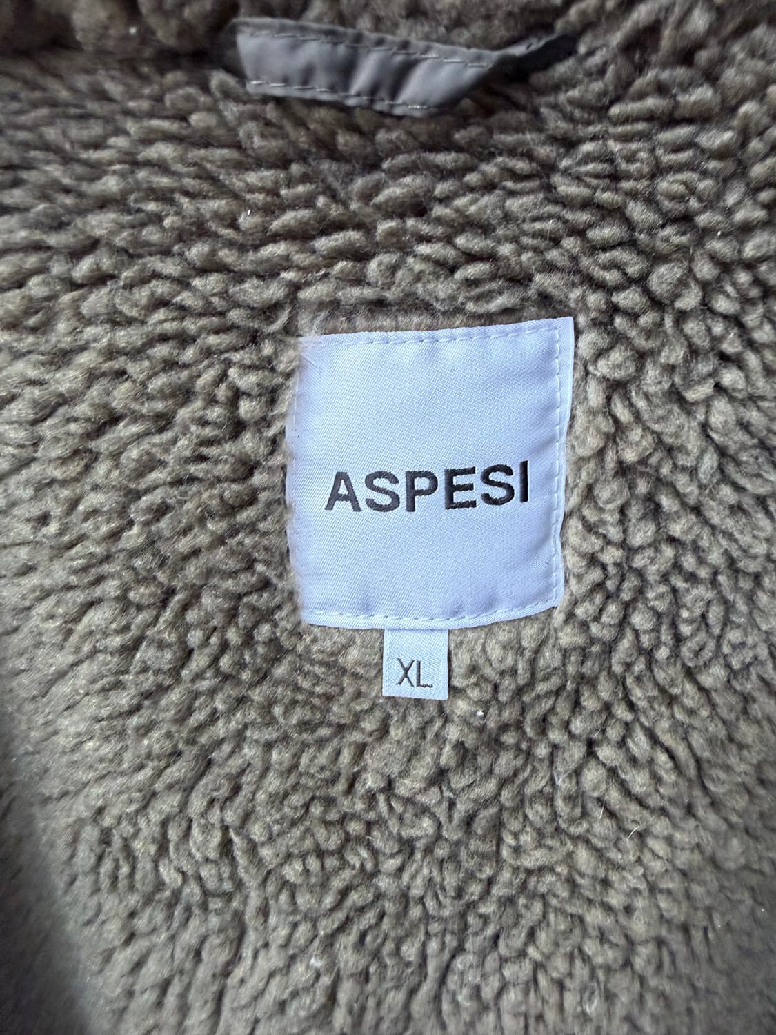 정품) 아스페시 남성 내피분리형 블랙 야상 점퍼 XL 상품이미지7