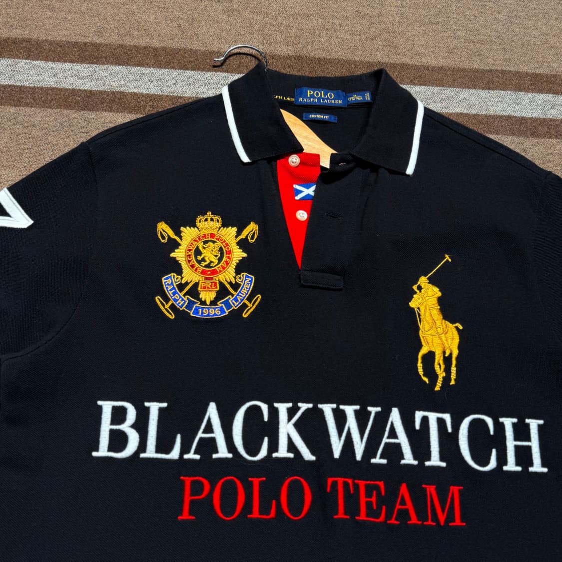 폴로랄프로렌 빅포니 블랙와치 폴로 반팔 M 치프키프 상품이미지2