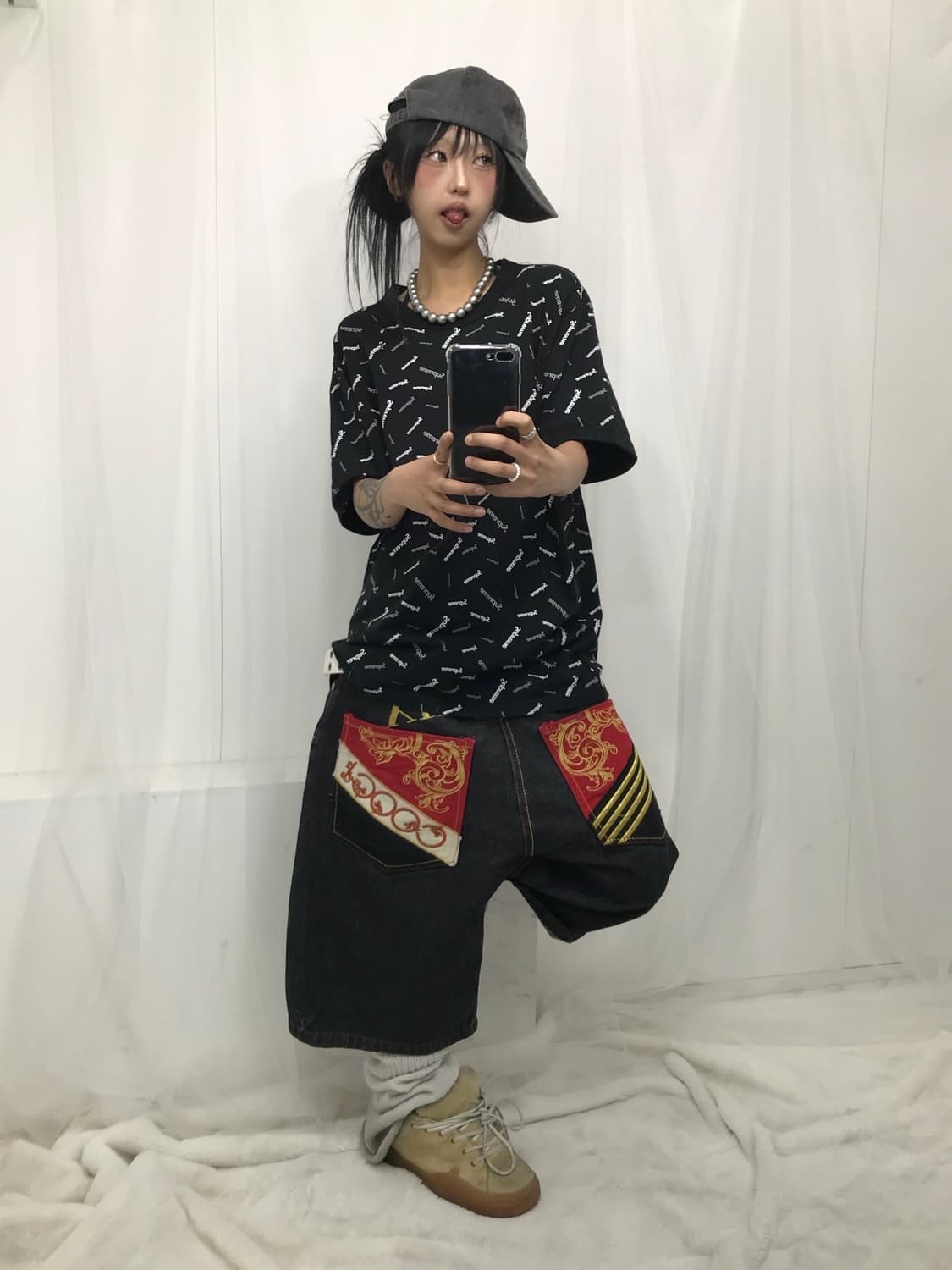 Supreme Scatter Ringer Tee - 18Fw 상품이미지3