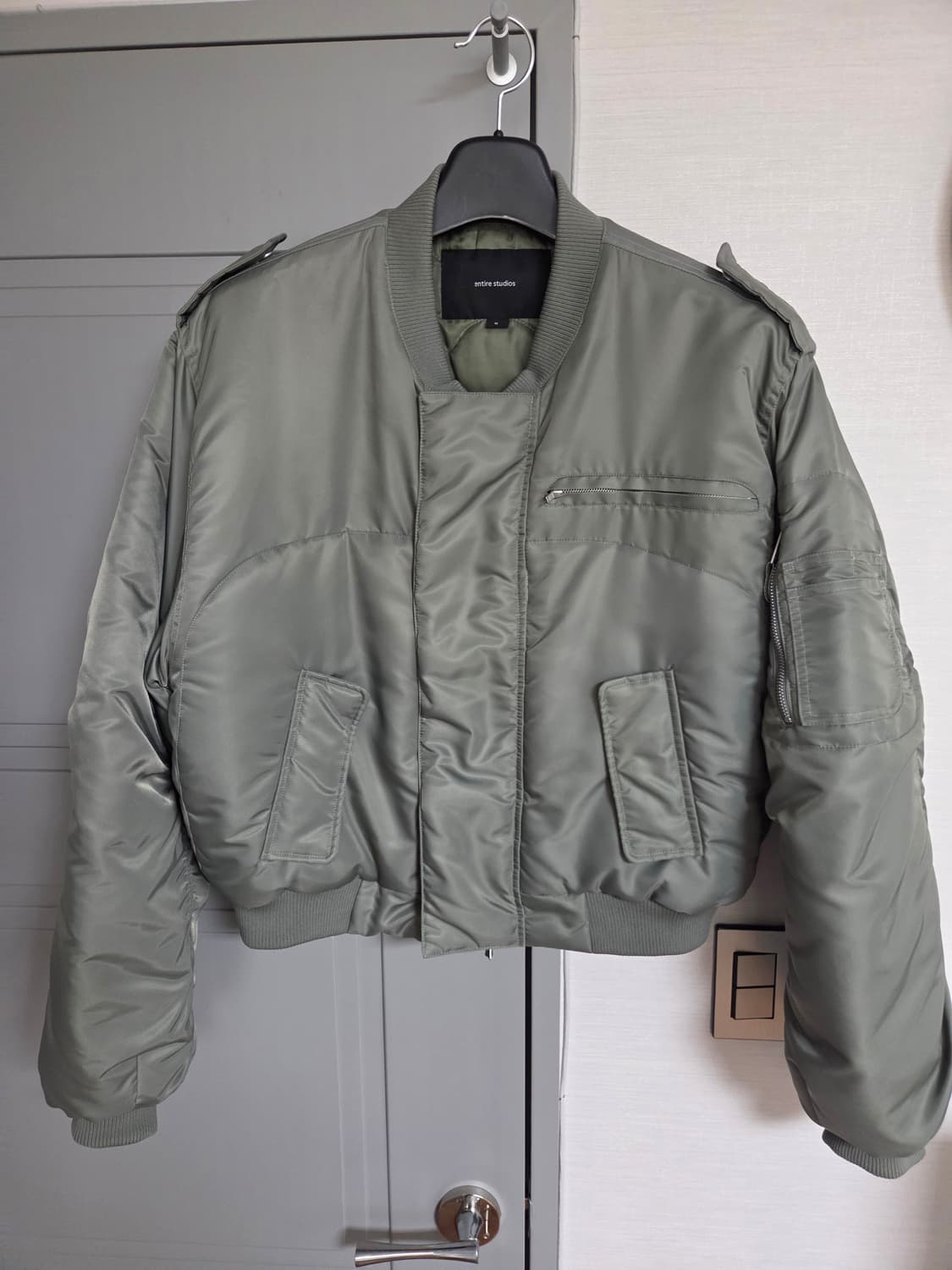 Entire Studios 봄버 자켓 카키 상품이미지1