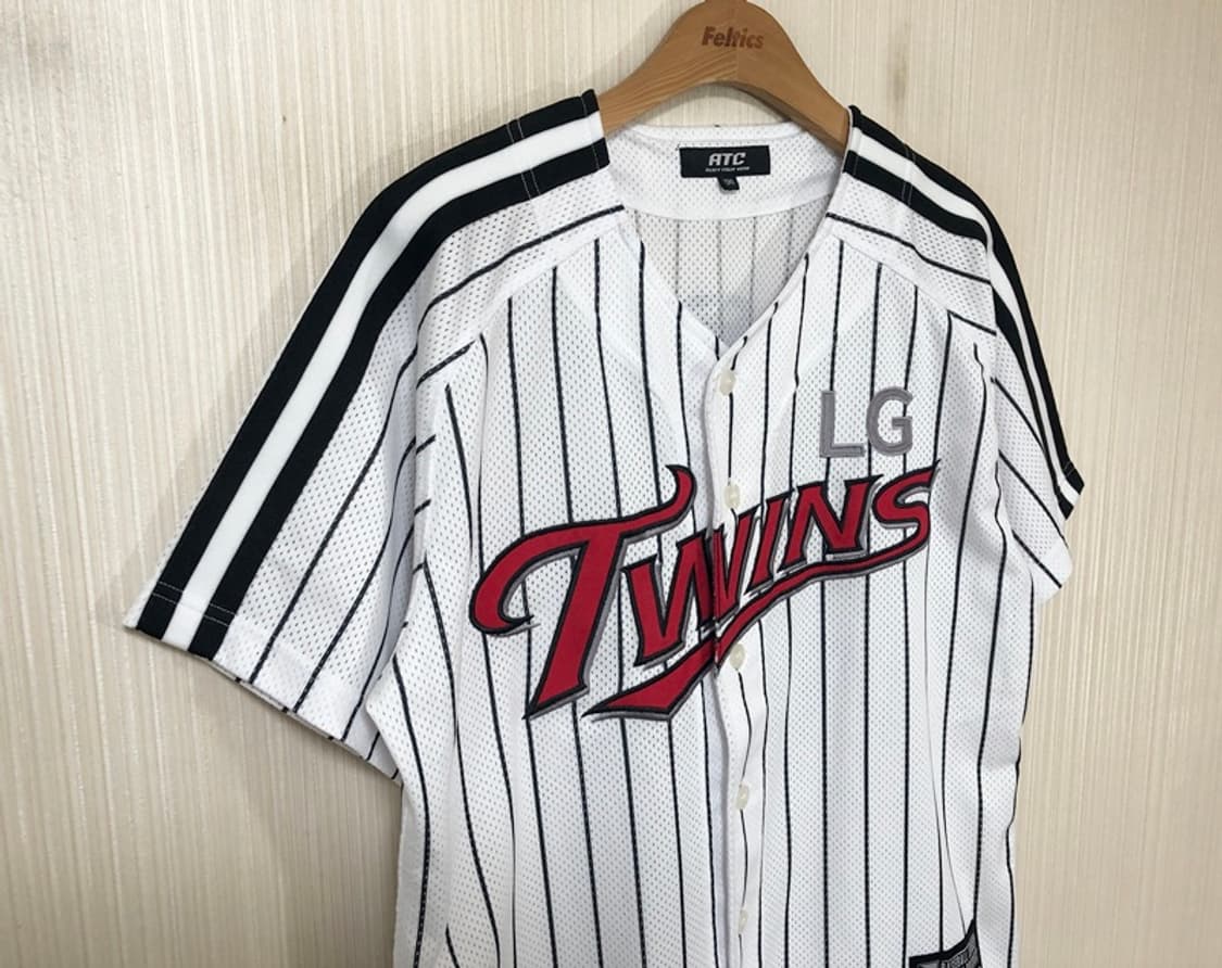 (3)KBO ATC LG트윈스 홈유니폼/져지 100 #33 박용택 상품이미지6