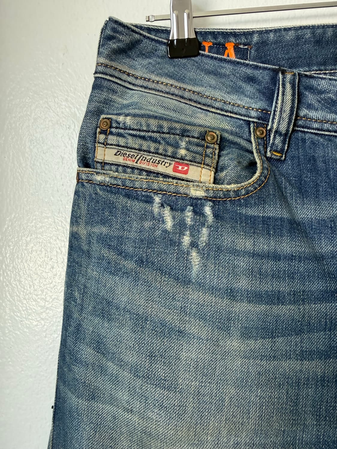 00s Diesel semi boots cut jeans(30) 상품이미지8