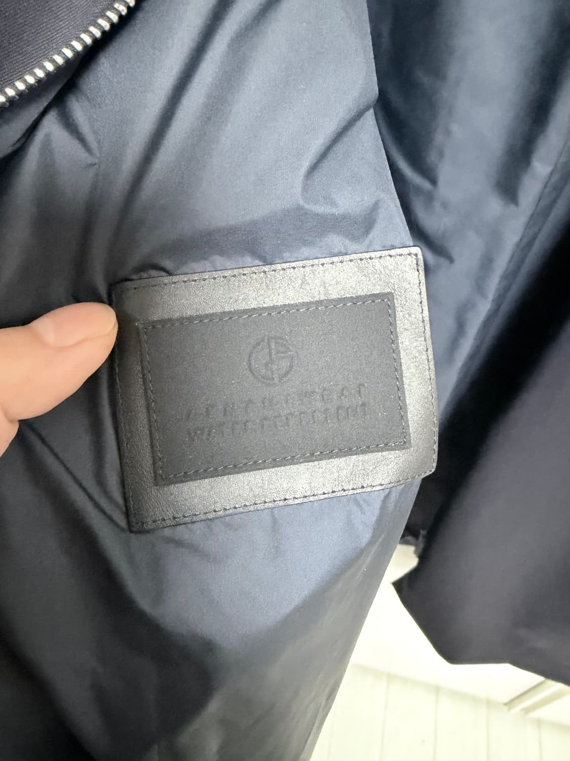 조르지오 아르마니 울 방수 레인 코트/50(105~) 상품이미지8