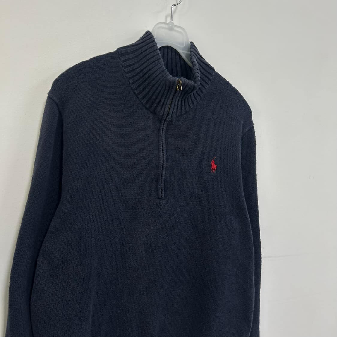 폴로 반집업 니트[1726] 상품이미지4