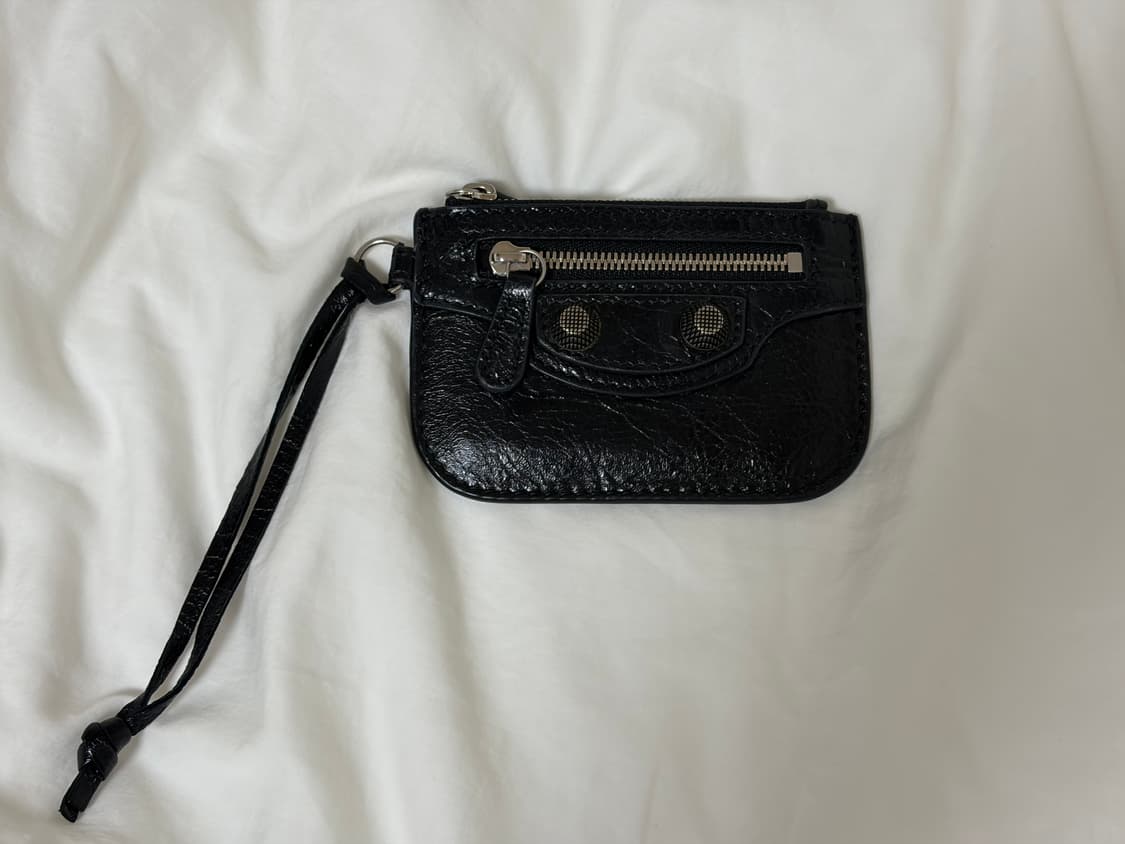 발렌시아가 르 카골 카드지갑 코인 퍼스 블랙 상품이미지4