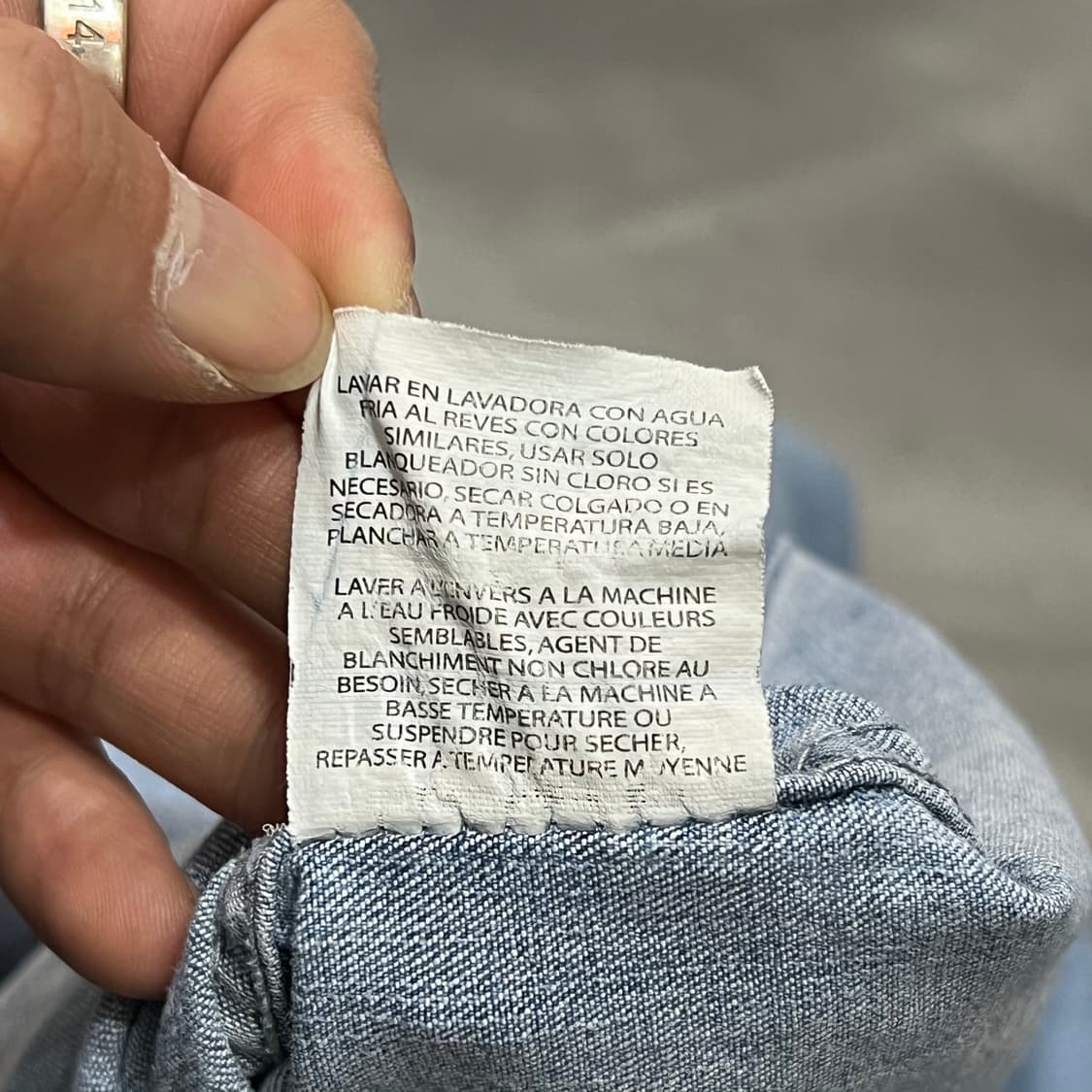  랭글러 웨스턴 데님 셔츠 y14673 상품이미지10