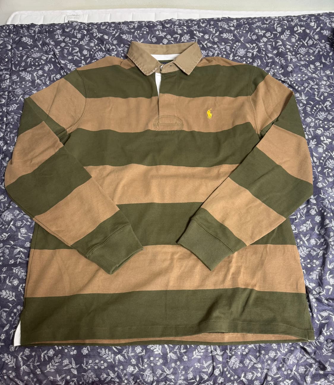 [L, 105] 폴로 25시즌 럭비티 카키/올리브 클래식핏 상품이미지3