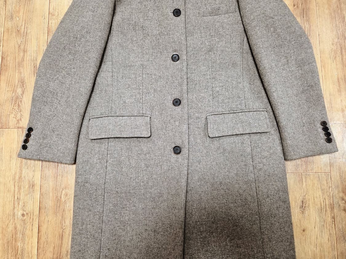 마론에디션(MARRON EDITION) 멜란지 베이지 수트코트 프리사이즈 상품이미지8