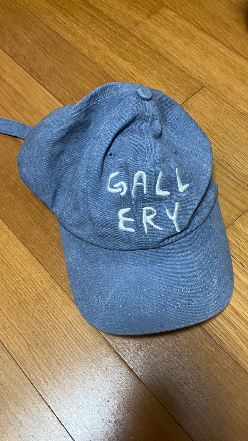gallery Pigment ball cap - Washed blue 상품이미지3