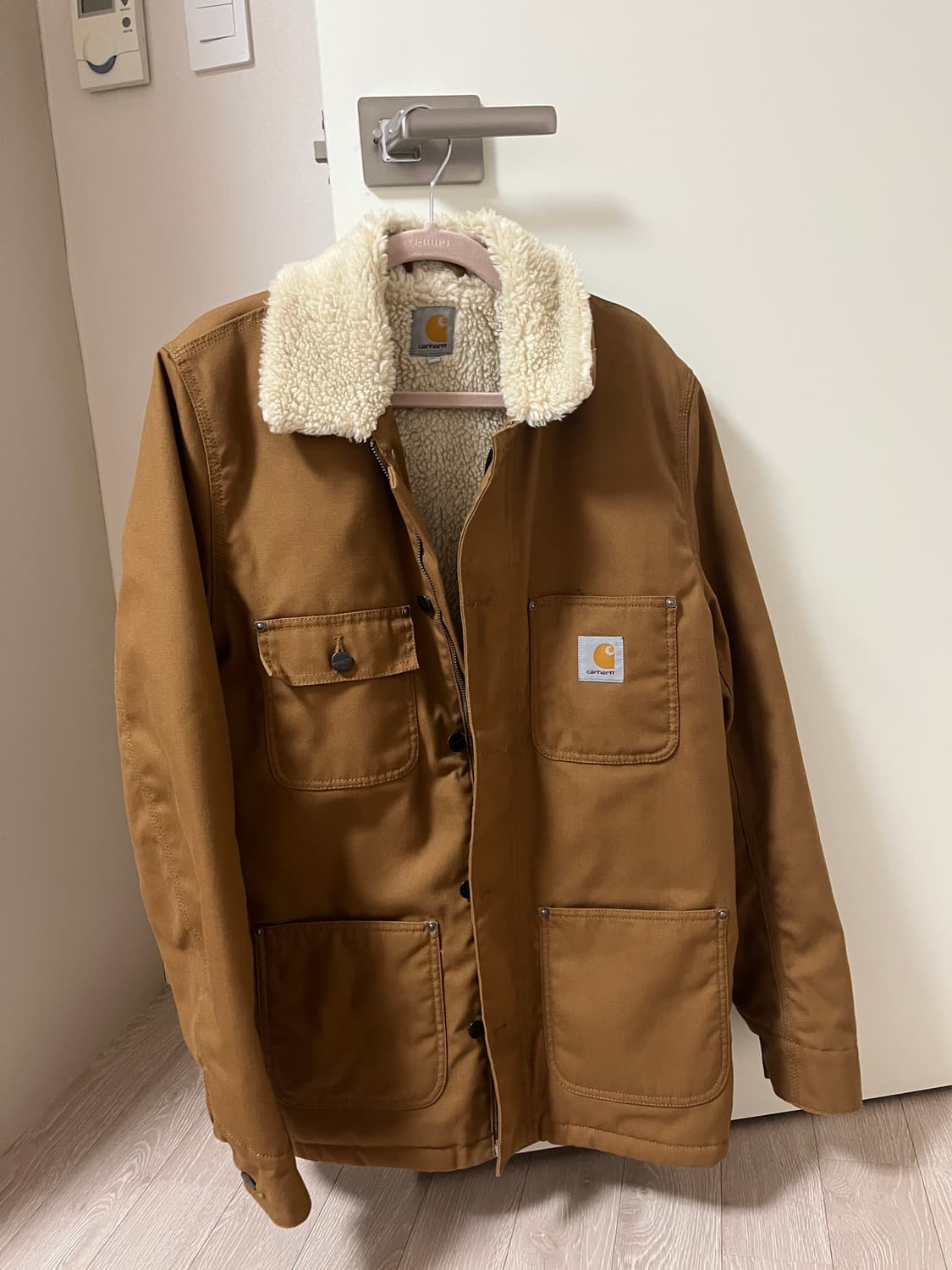 칼하트 피닉스 초어 코트 브라운 M사이즈 상품이미지1