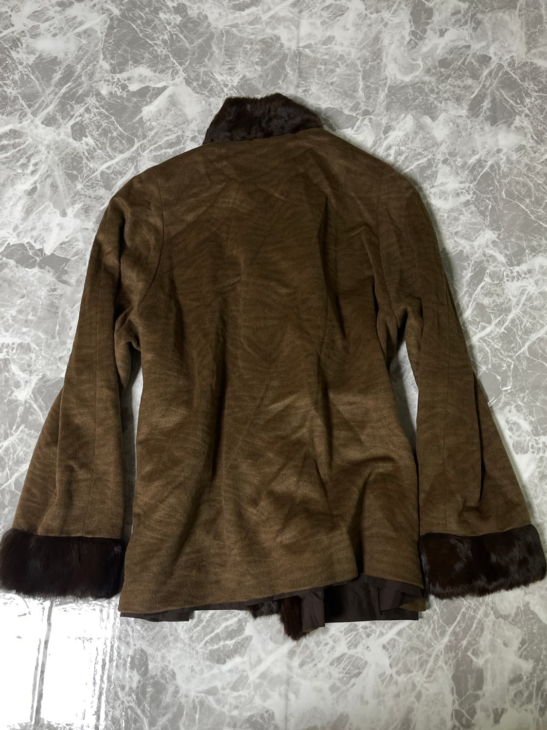 fur button jacket 상품이미지7