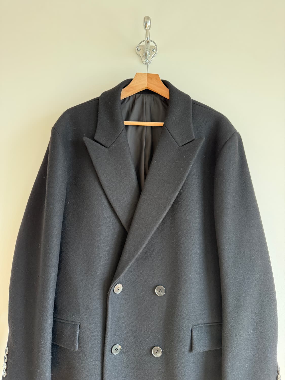 마마가리(MAMAGARI) 울&캐시미어 코트 상품이미지2