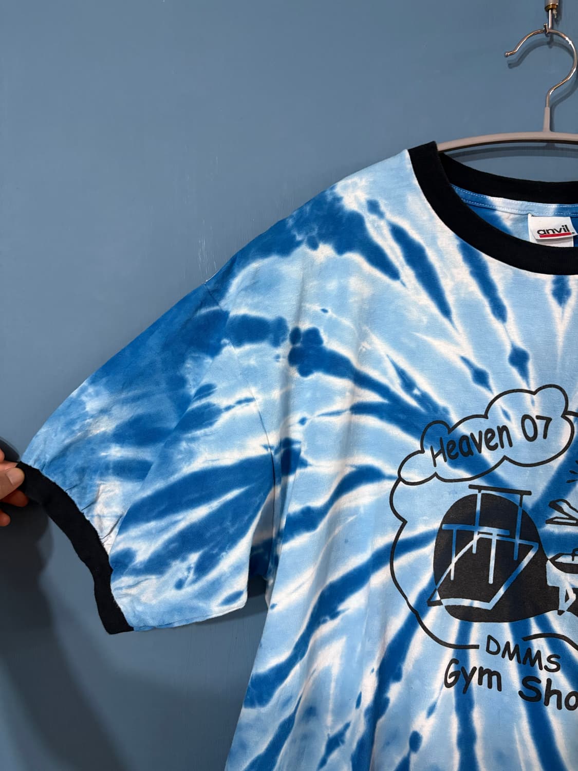 90‘s Anvil  Tie-Dye Ringer T. 상품이미지2
