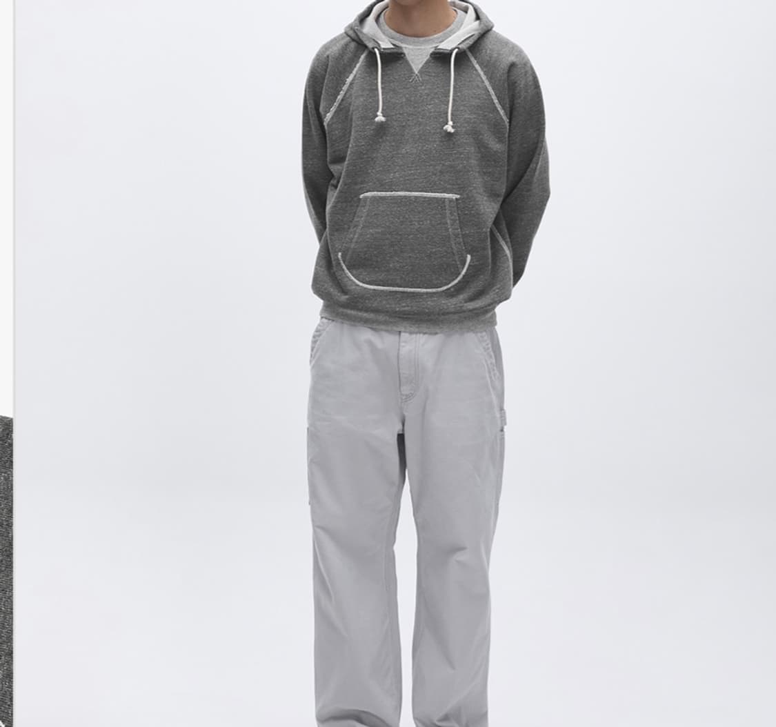 Khakis Archive Hoodie - Pepper & Salt  상품이미지2