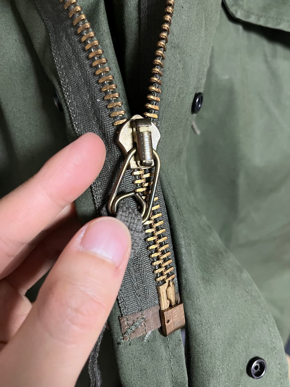 M65 피쉬테일 파카 오리지널 개파카 xs 데드스탁 상품이미지4