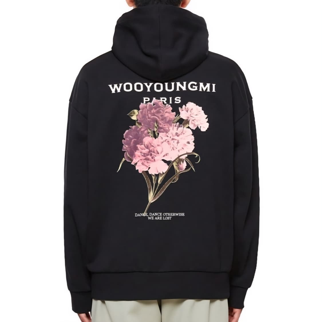[발색/새상품급] 48 / 21SS 우영미 플라워 백로고 후드티  상품이미지9