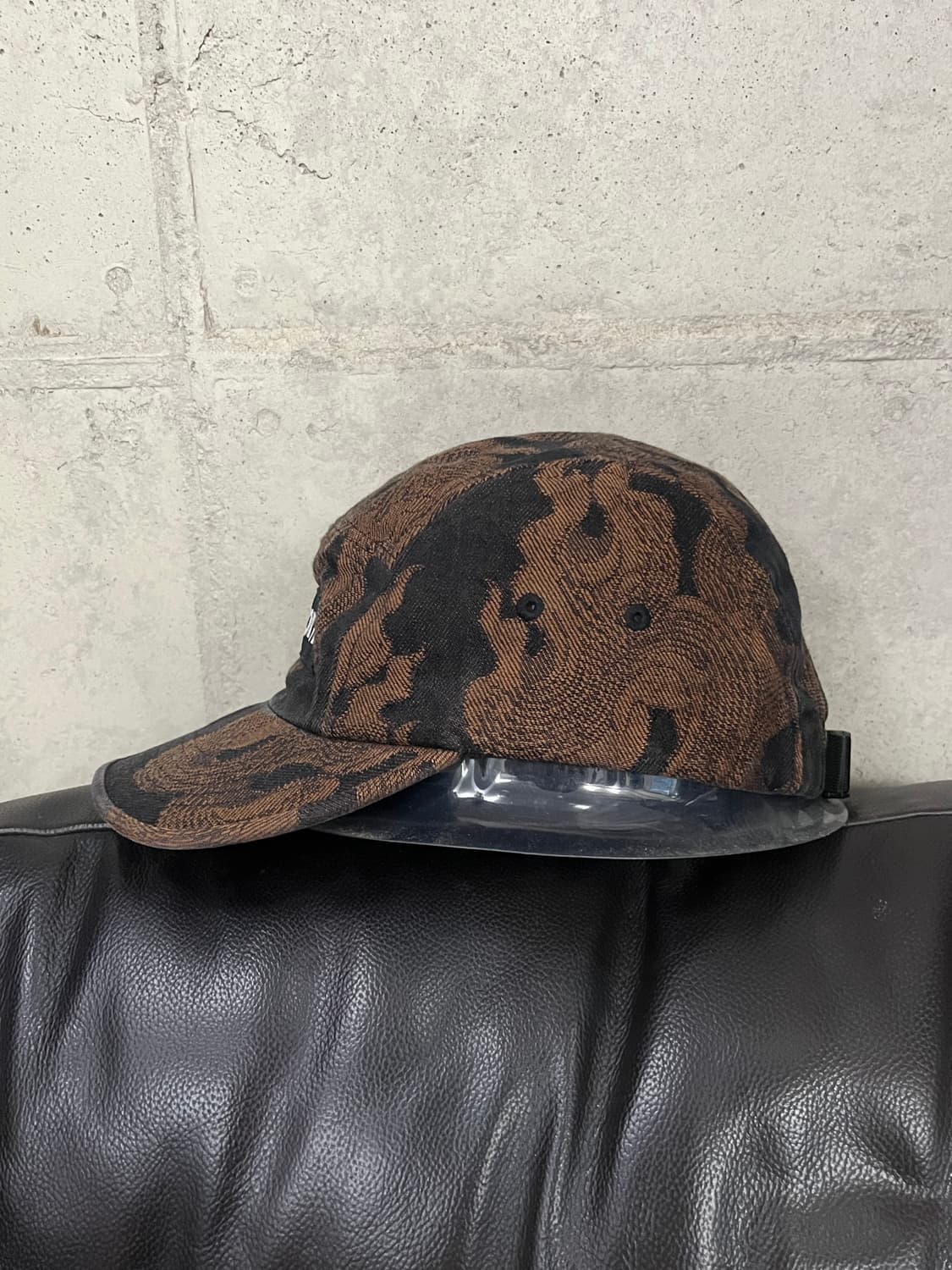 Supreme Flames Jacquard Denim Camp Cap 상품이미지3