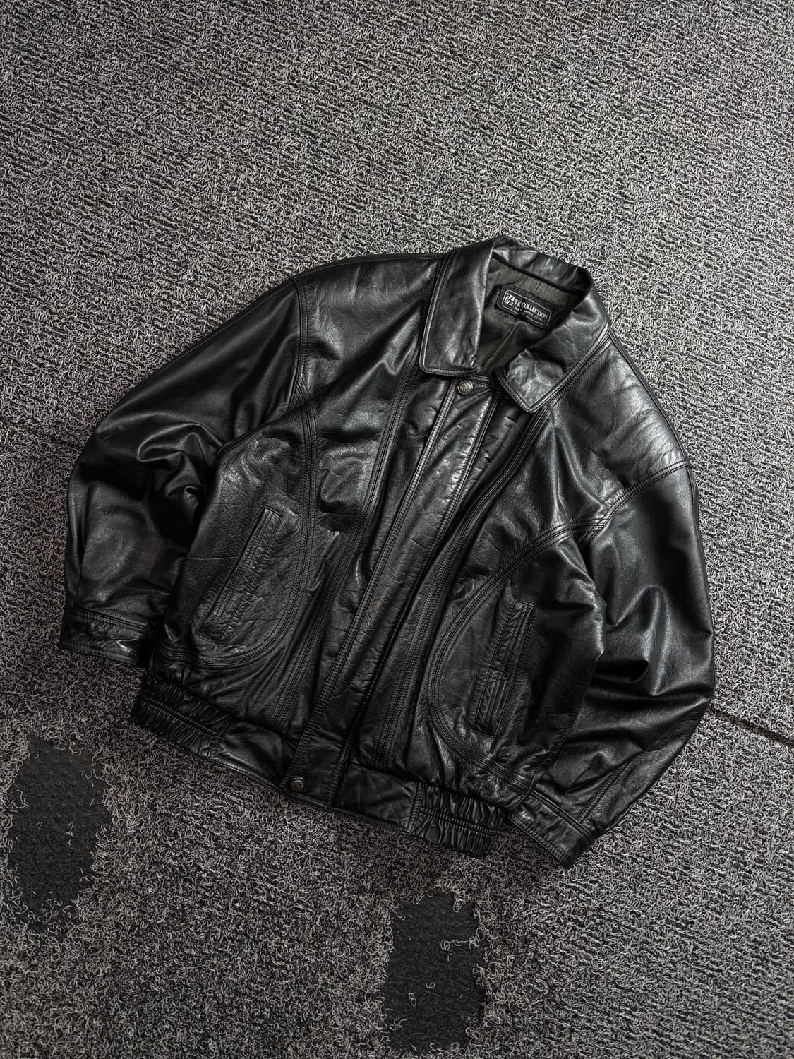 빈티지 아카이브 양가죽 램스킨 봄버 자켓 3546 상품이미지1