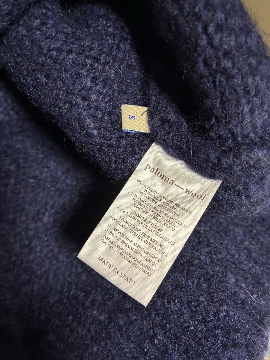 팔로마울 울글랜드슬램니트 S 상품이미지4